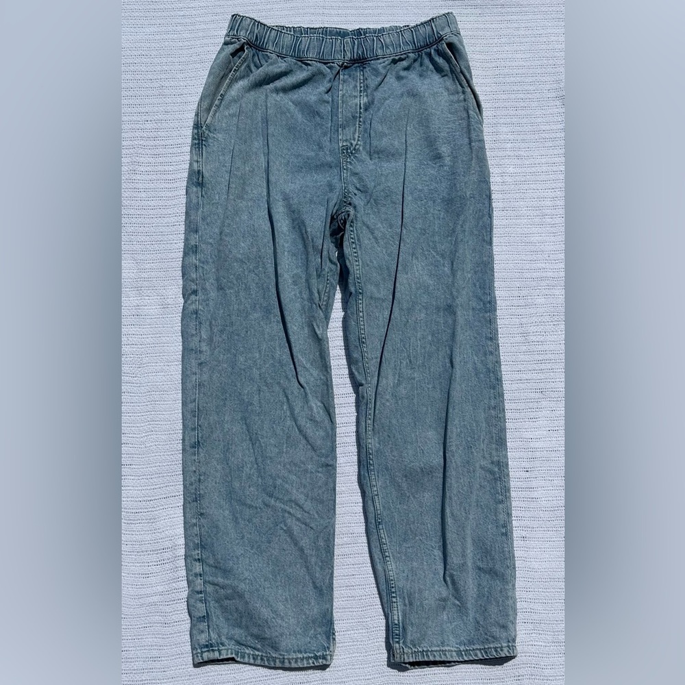 Loose Fit Drawstring Jeans H&M